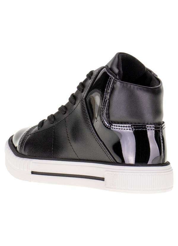 Molekinha - Tênis Infantil Cano Alto Molekinha - 2565103 - Preto 3