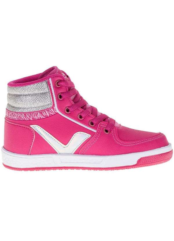 Via Vip - Tênis Infantil Feminino Cano Alto Via Vip - Vv3804 - Pink 5
