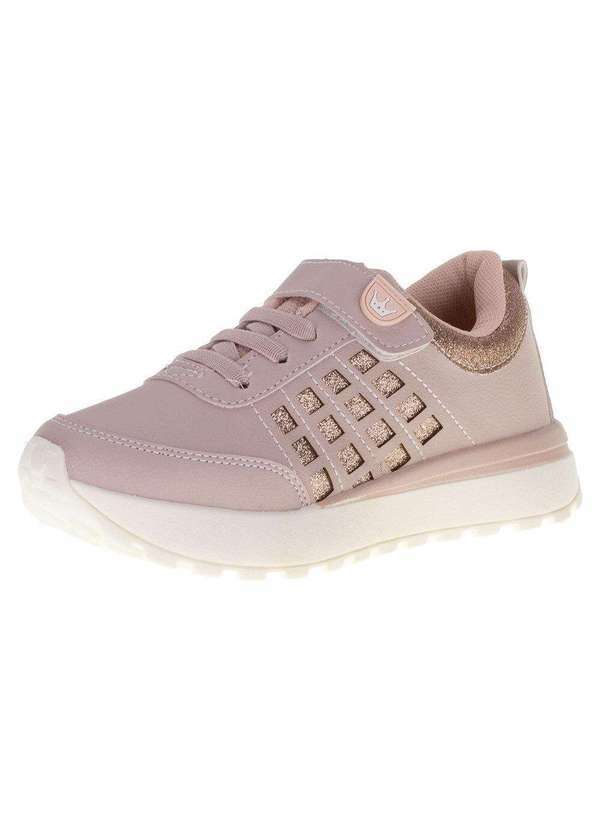 Jet Kids - Tênis Infantil Feminino Gloss Jet Kids - 550032 - Rosa
