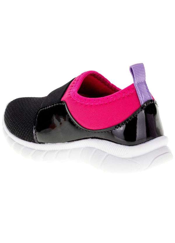 Nayarinha - Tênis Infantil Feminino Nayarinha - 250 - Preto/Rosa 3