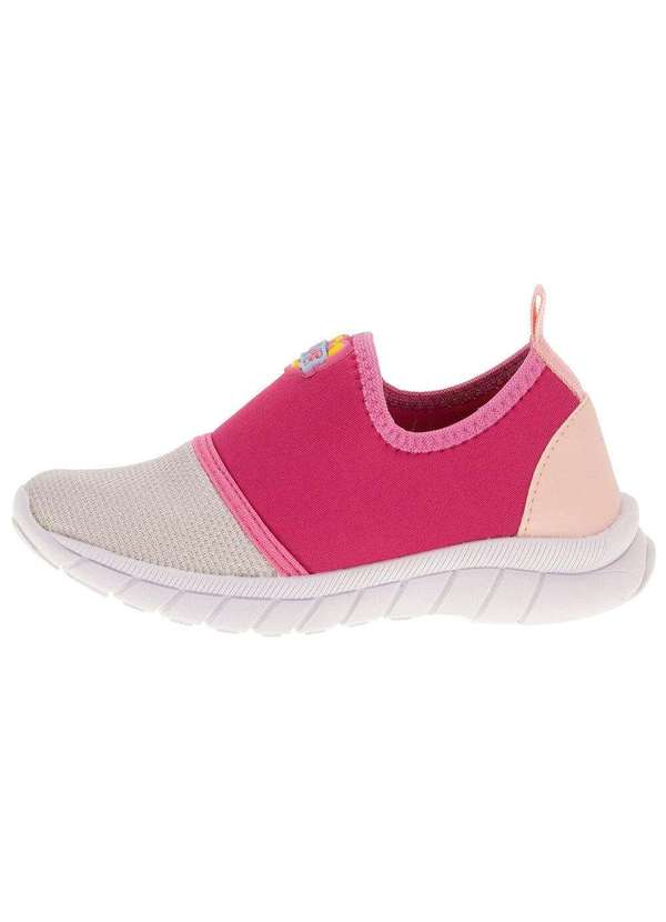 Nayarinha - Tênis Infantil Feminino Nayarinha - 277 - Cinza/Rosa 2