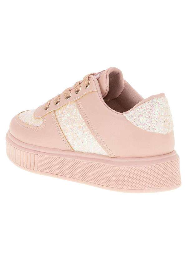 Nilqi - Tênis Infantil Feminino Nilqi - 223 - Branco/Rosa 3