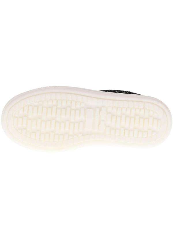 Minipé - Tênis Infantil Feminino Slip Minipé - Mp2313s - Preto/Rosa 4