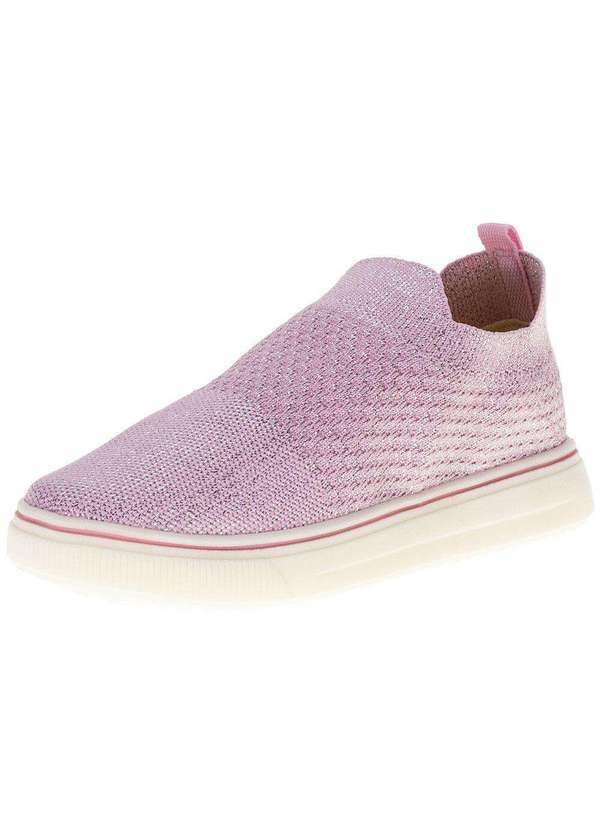 Minipé - Tênis Infantil Feminino Slip Minipé - Mp2313s - Rosa