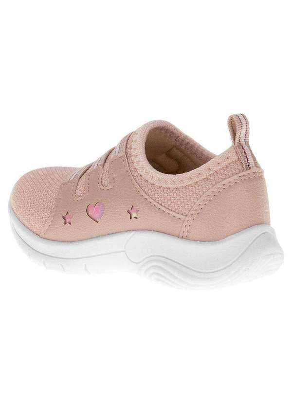 Lily Kids - Tênis Infantil Feminino Slip On Lily Kids - 19022 - Salmão 01 3