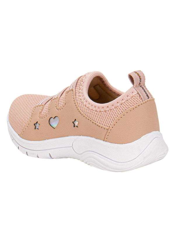 Lily Kids - Tênis Infantil Feminino Slip On Lily Kids - 19022 - Rosa/Branco 3