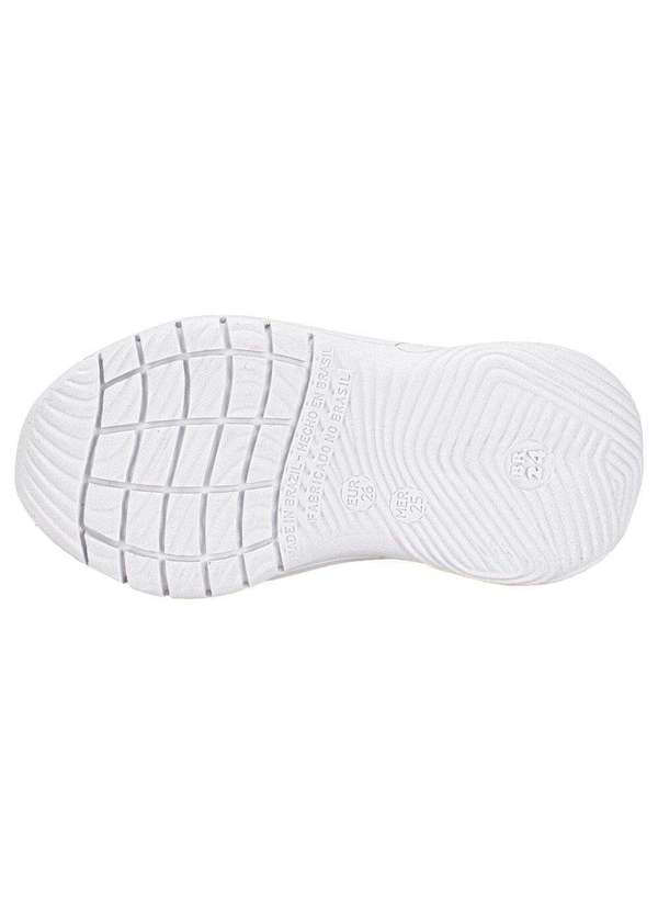 Lily Kids - Tênis Infantil Feminino Slip On Lily Kids - 19022 - Rosa/Branco 4