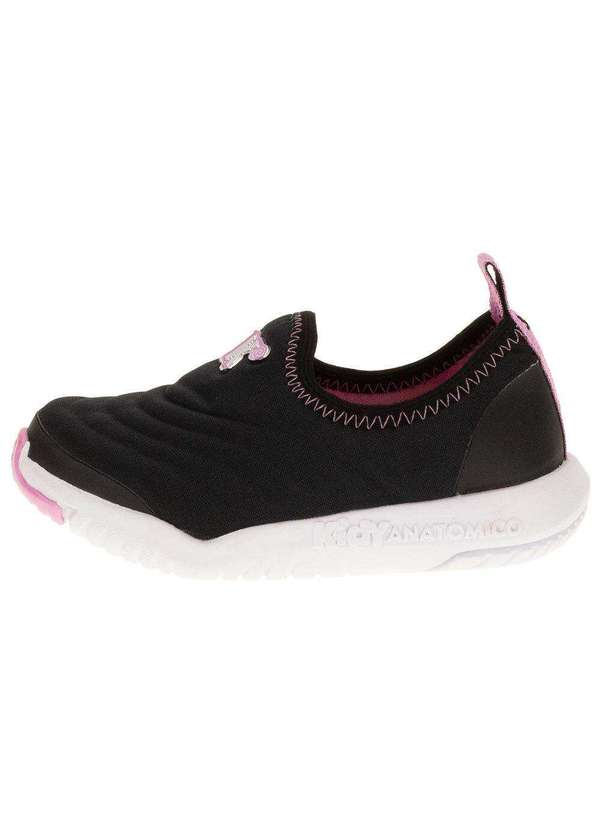 Kidy - Tênis Infantil Feminino Sprint Baby Kidy - 0931094 - Preto/Rosa 2
