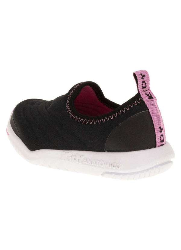 Kidy - Tênis Infantil Feminino Sprint Baby Kidy - 0931094 - Preto/Rosa 3