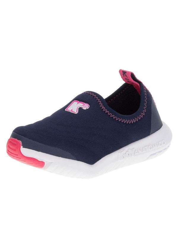 Kidy - Tênis Infantil Feminino Sprint Baby Kidy - 0931094 - Azul/Rosa
