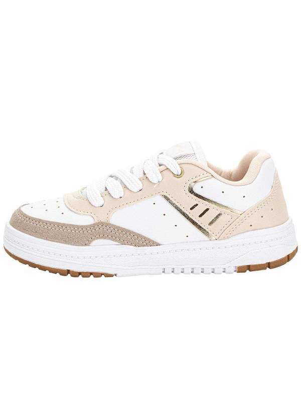 Kidy - Tênis Infantil K360 Kidy 4481003 Branco/Bege 2