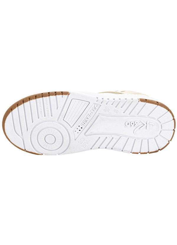 Kidy - Tênis Infantil K360 Kidy 4481003 Branco/Bege 4
