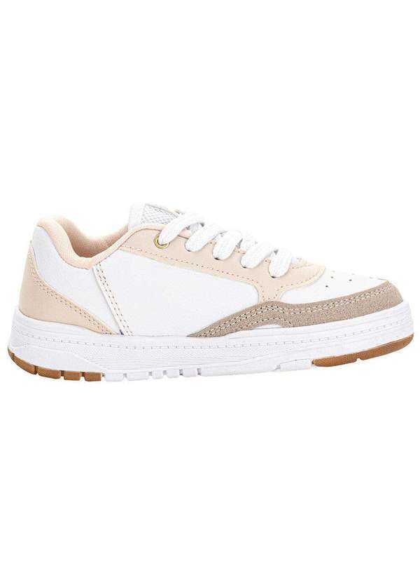 Kidy - Tênis Infantil K360 Kidy 4481003 Branco/Bege 5