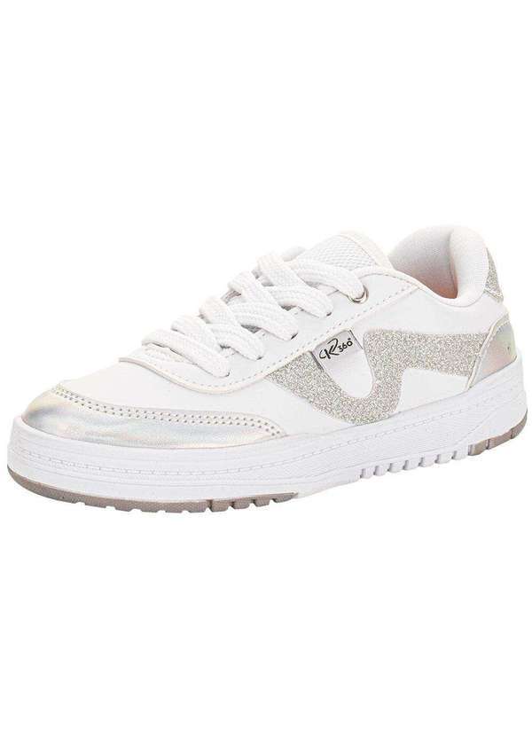 Kidy - Tênis Infantil K360 Kidy 4481006 Branco/Prata 1