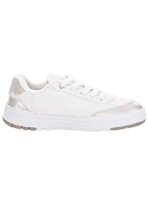 Kidy - Tênis Infantil K360 Kidy 4481006 Branco/Prata 5