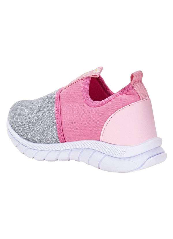 Kids Top - Tênis Infantil Kids Top 0363 - Cinza/Rosa 3