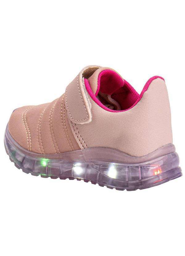 Fuffy - Tênis Infantil Led Fuffy 15715 Salmão 3