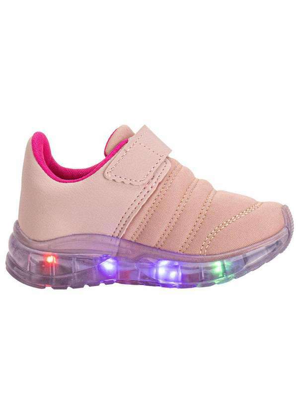 Fuffy - Tênis Infantil Led Fuffy 15715 Salmão 5