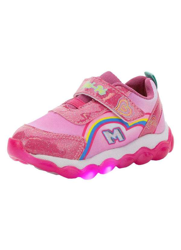 Minipé - Tênis Infantil Led Minipé - Mp2208 - Rosa