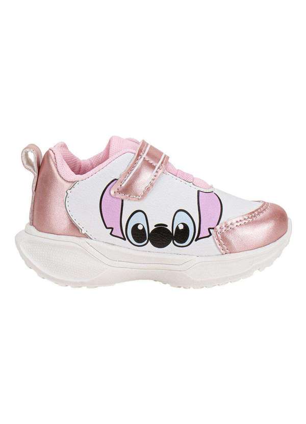 Minipé - Tênis Infantil Led Minipé Mp2516 - Branco/Rosa 5
