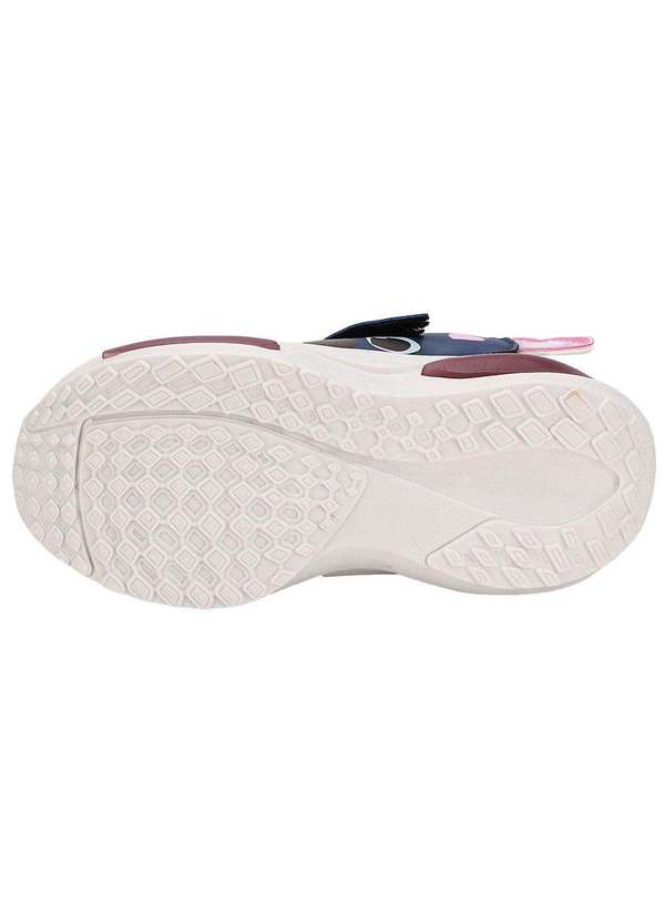 Minipé - Tênis Infantil Led Minipé Mp2516 Marinho/Rosa 4