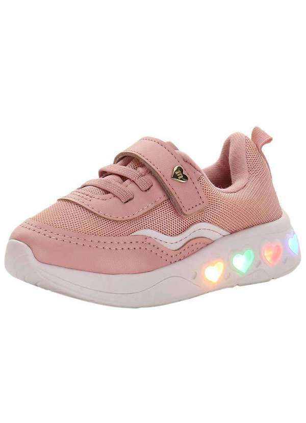 Molekinha - Tênis Infantil Led Molekinha - 2720106 - Rosa