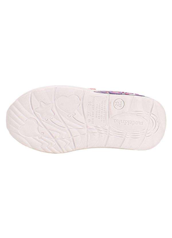 Molekinha - Tênis Infantil Led Molekinha 2731409 - Rosa 4
