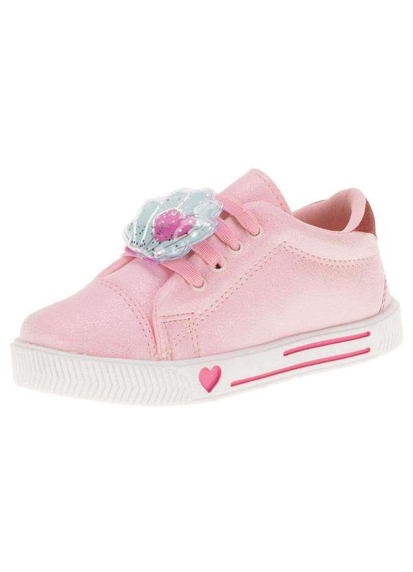 Linda Ju - Tênis Infantil Linda Jú - 15551 - Rosa/Pink