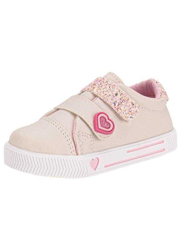 Linda Ju - Tênis Infantil Linda Jú - 15551 - Bege