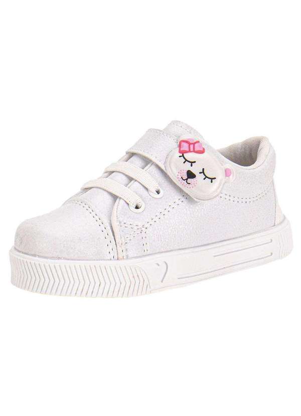 Linda Ju - Tênis Infantil Linda Jú - 15551 - Branco 01