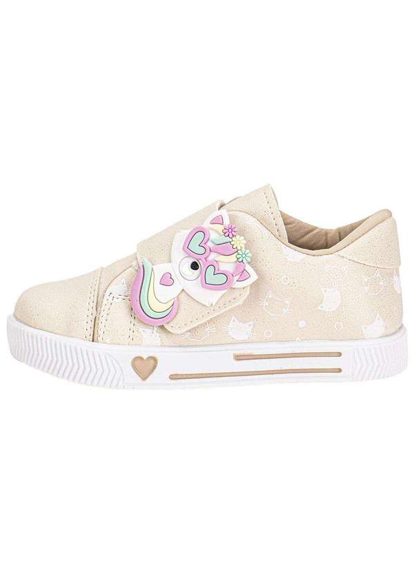 Linda Ju - Tênis Infantil Linda Jú - 15551 Marfim 01 2