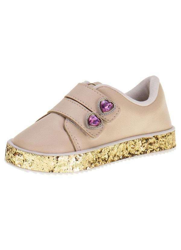 Molekinha - Tênis Infantil Molekinha - 2131127 - Bege