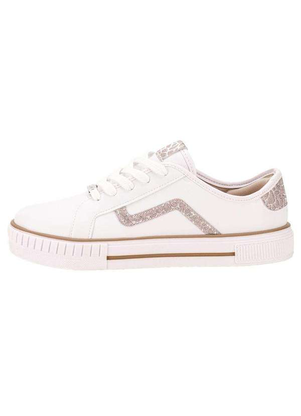 Molekinha - Tênis Infantil Molekinha 2565109 - Branco/Bege 2