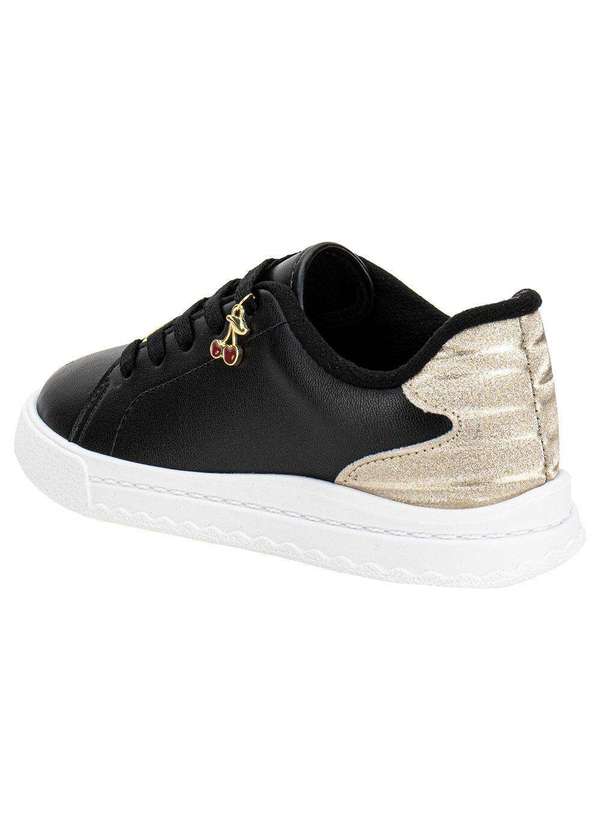 Molekinha - Tênis Infantil Molekinha 2575113 - Preto/Dourado 3