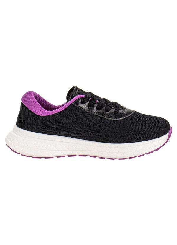 Molekinha - Tênis Infantil Molekinha 2580101 - Preto/Lilas 5
