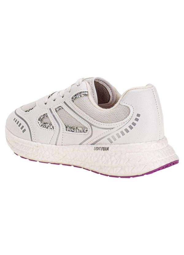 Molekinha - Tênis Infantil Molekinha 2580104 - Branco/Prata 3