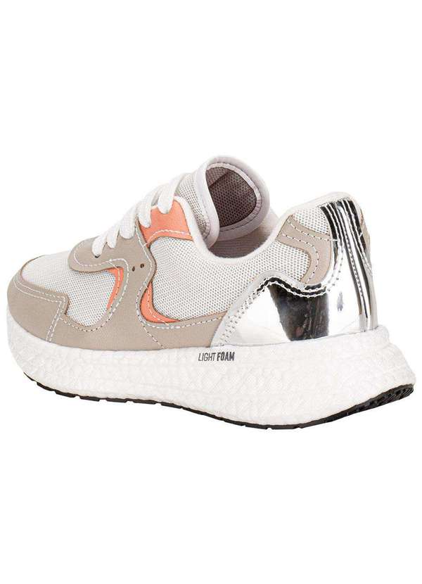 Molekinha - Tênis Infantil Molekinha 2580110 Bege/Laranja 3