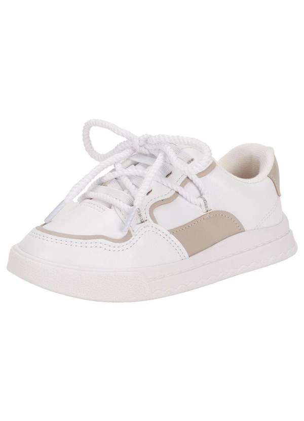 Molekinha - Tênis Infantil Molekinha 2582100 - Branco/Cinza