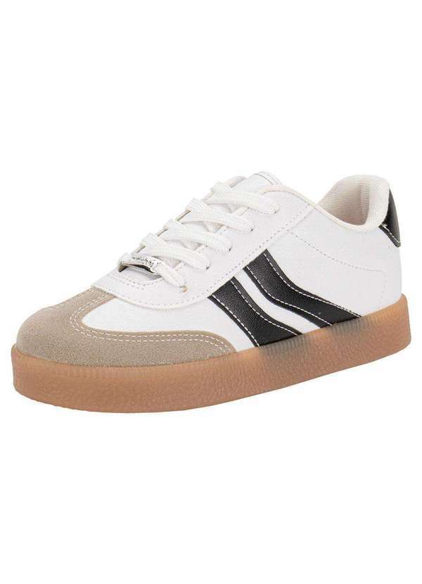 Molekinha - Tênis Infantil Molekinha 2582102 - Branco/Preto