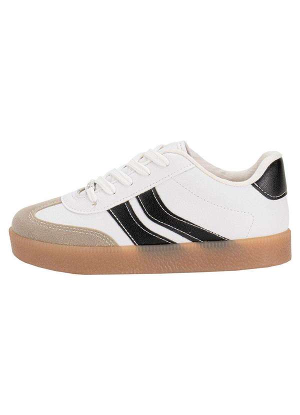 Molekinha - Tênis Infantil Molekinha 2582102 - Branco/Preto 2