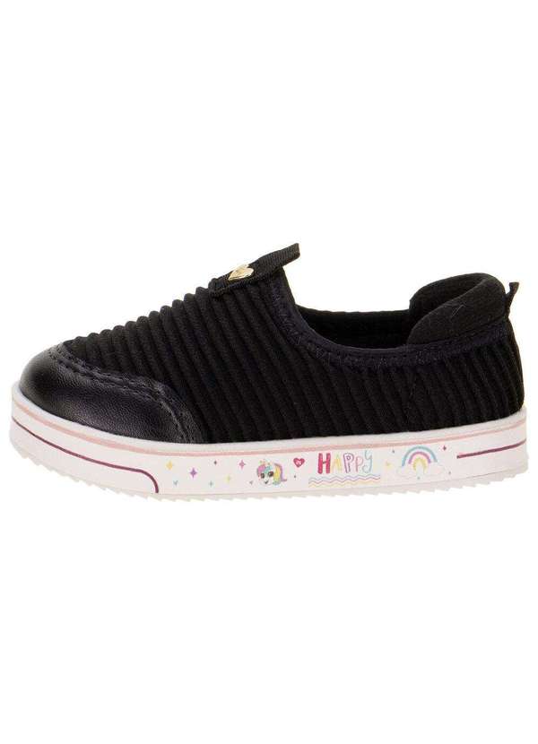 Molekinha - Tênis Infantil Slip Molekinha - 2131124 - Preto 2