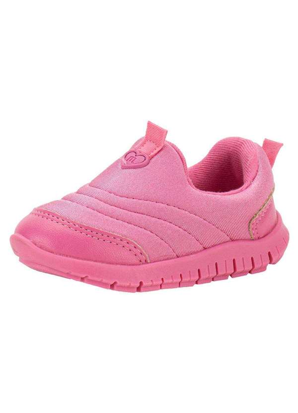 Molekinha - Tênis Infantil Slip On Baby Molekinha 2736100 - Pink