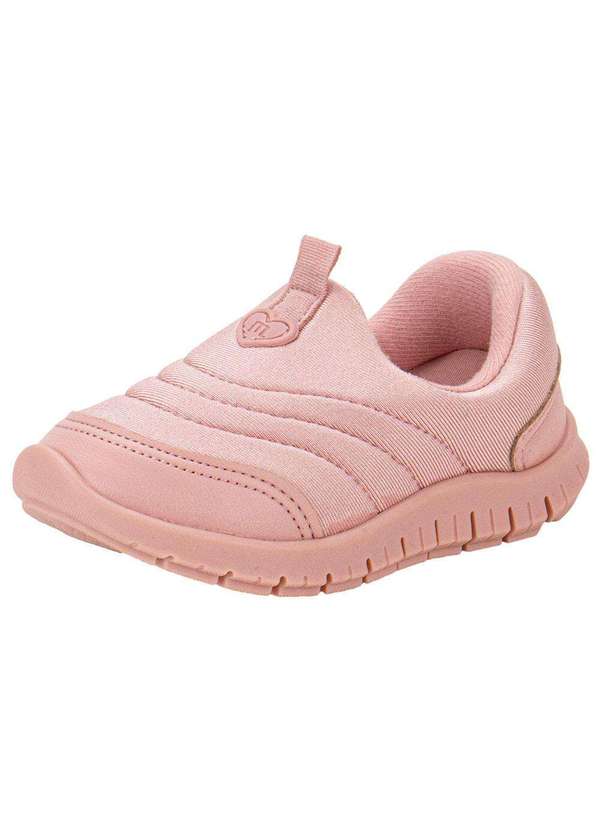 Molekinha - Tênis Infantil Slip On Baby Molekinha 2736100 - Rosa 1