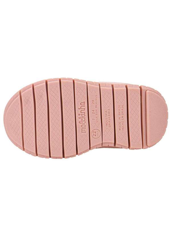 Molekinha - Tênis Infantil Slip On Baby Molekinha 2736100 - Rosa 4