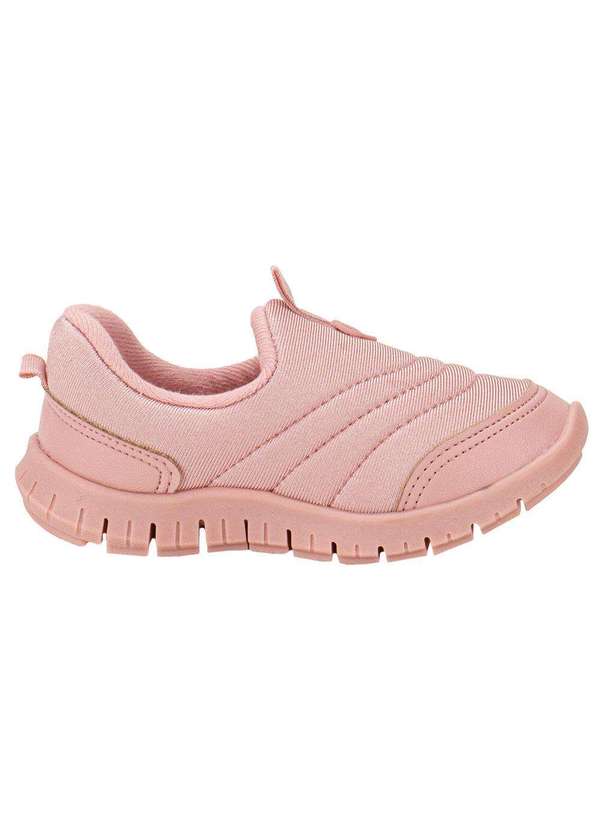 Molekinha - Tênis Infantil Slip On Baby Molekinha 2736100 - Rosa 5