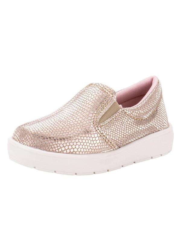 Bella Ninna - Tênis Infantil Slip On Bella Ninna 80042 - Rosa