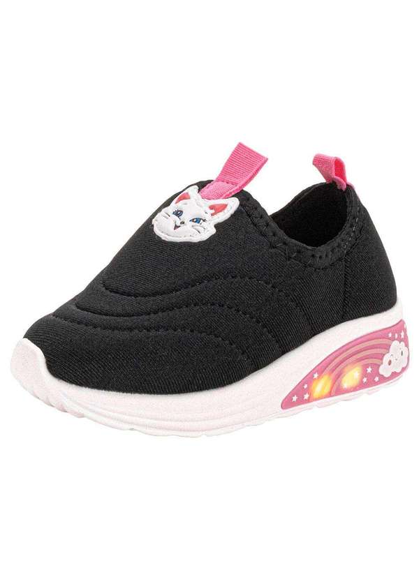 Molekinha - Tênis Infantil Slip On Led Molekinha 2731204 - Preto