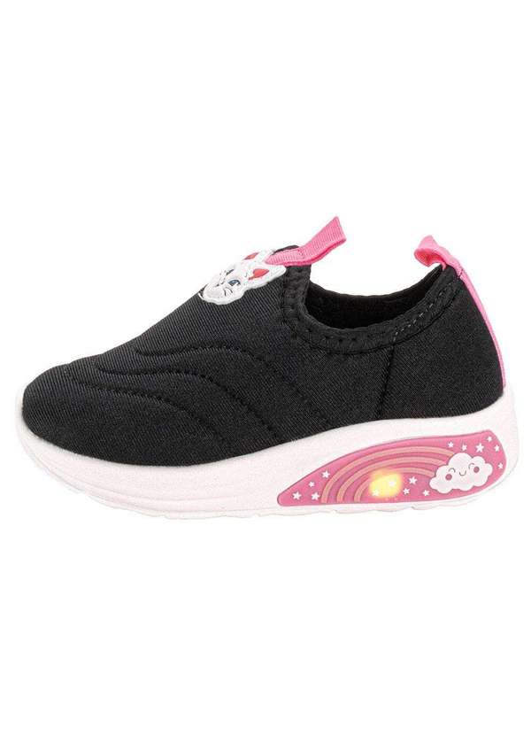 Molekinha - Tênis Infantil Slip On Led Molekinha 2731204 - Preto 2
