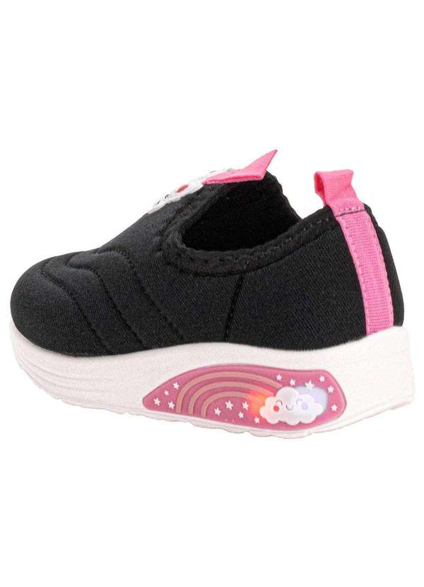 Molekinha - Tênis Infantil Slip On Led Molekinha 2731204 - Preto 3