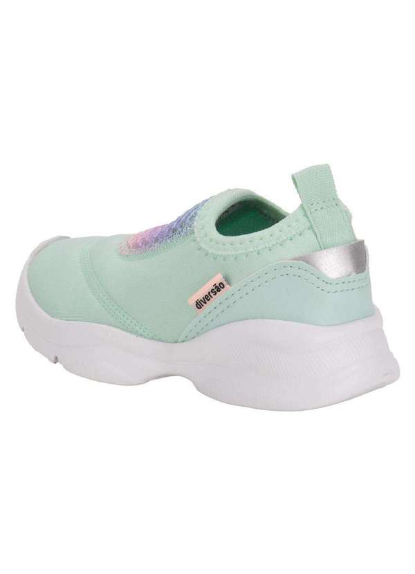 Diversão - Tênis Infantil Slip On Mini Halley Diversão Di2349 - Verde 3